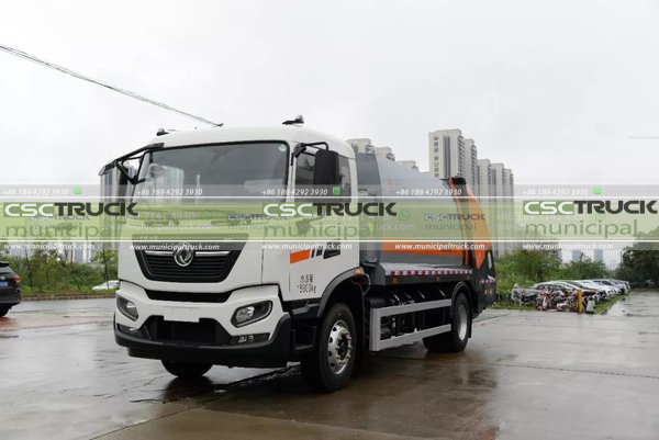 Compactor Garbage Truck Sewage Overflow