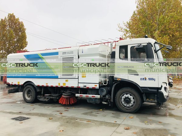 DONGFENG Tianjin KR Sewer Sweeper Truck Advantages