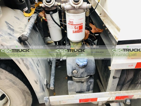 DONGFENG Tianjin KR Sewer Sweeper Truck Back Design