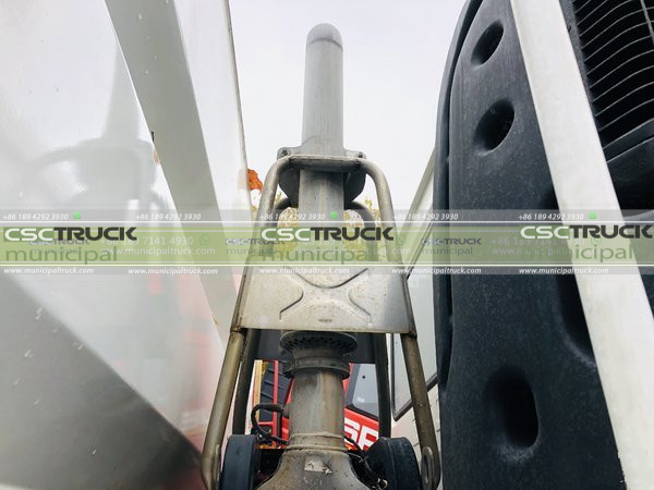 DONGFENG Tianjin KR Sewer Sweeper Truck Exhaust gas treatment system