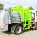 KAMA Mini Kitchen Food Garbage Truck Diesel Version Back