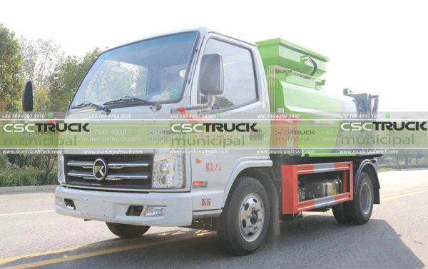 KAMA Mini Kitchen Food Garbage Truck Diesel Version