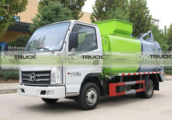 KAIMA Mini Kitchen Food Garbage Truck Instruction 2