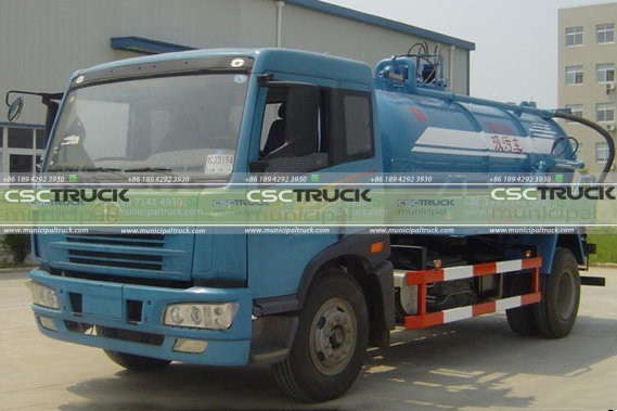 Manure Suction Truck Sample