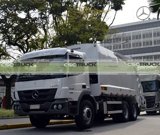 Mercedes-Benz Garbage Trucks Successfully Enter Colombia