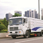 Efficient Cleaning in Place CSCTRUCK's Multi-Functional Sweeper Truck