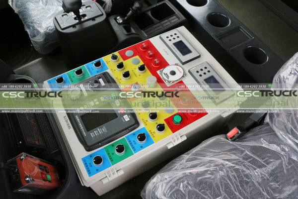 Sweeper Truck Control Dashboard