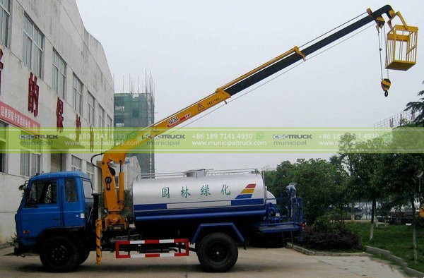 truck-mounted sprinkler