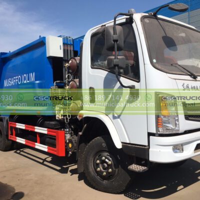 DONGFENG Natural Gas Waste Compactor Truck