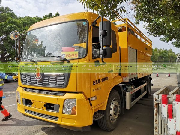 DONGFENG Tianjin High Pressure Cleaner & Sweeper Truck Introduction