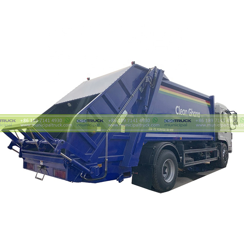 DONGFENG 10CBM Compactor Garbage Truck Bock DONGFENG 10CBM Compactor Garbage Truck Back