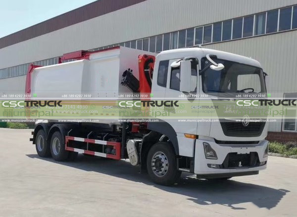 Easy to Use Self Tipping Garbage Truck Head