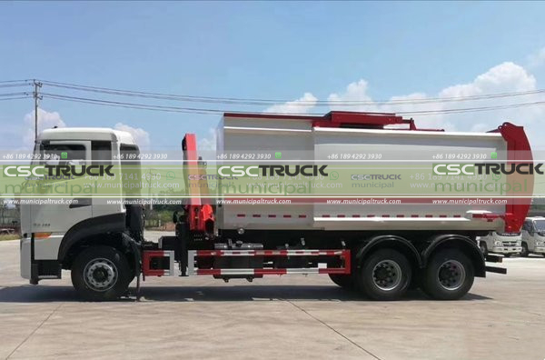 Easy to Use Self Tipping Garbage Truck