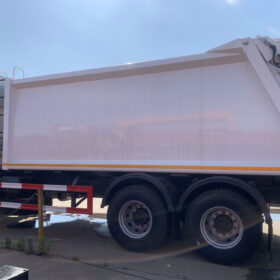 FAW 18CBM Solid Waste Disposal Truck Back Right Side
