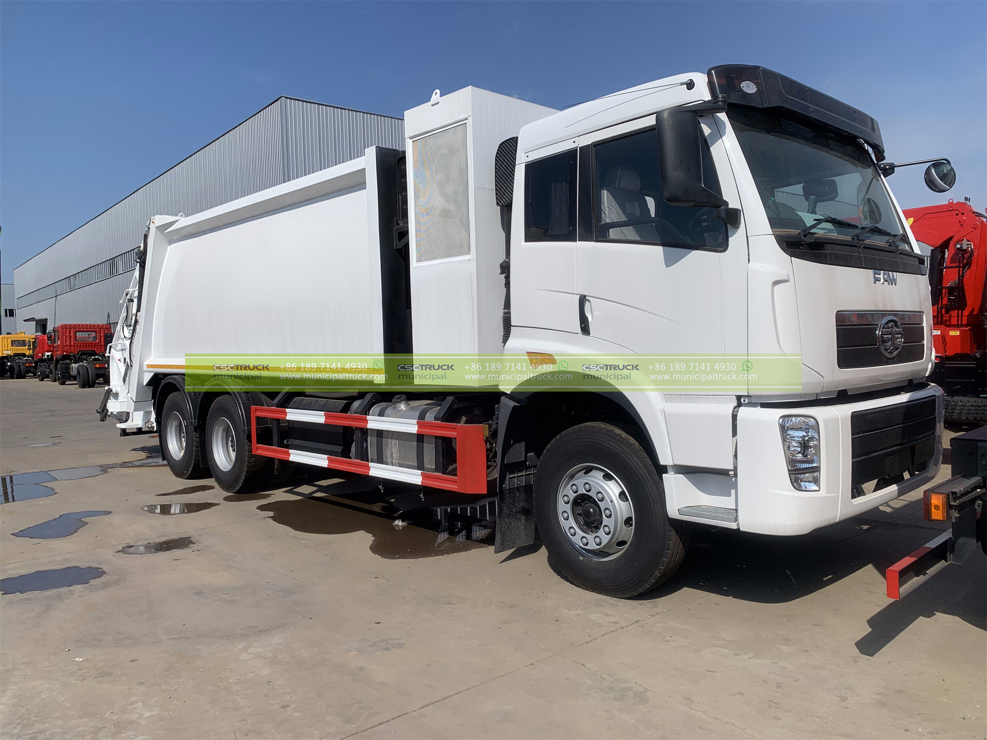 FAW 18CBM Solid Waste Disposal Truck FAW 18CBM Solid Waste Disposal Truck