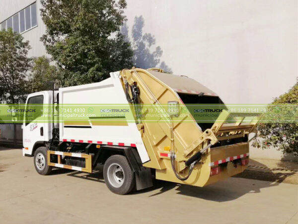 FAW 6T Small Trash PACK Truck Back