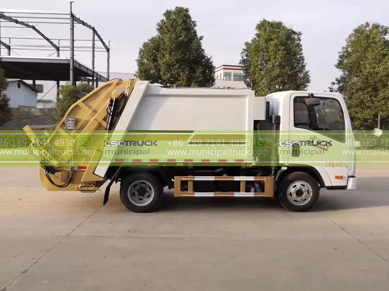 FAW 6T Small Trash PACK Truck Body (2) FAW 6T Small Trash PACK Truck Body (2)