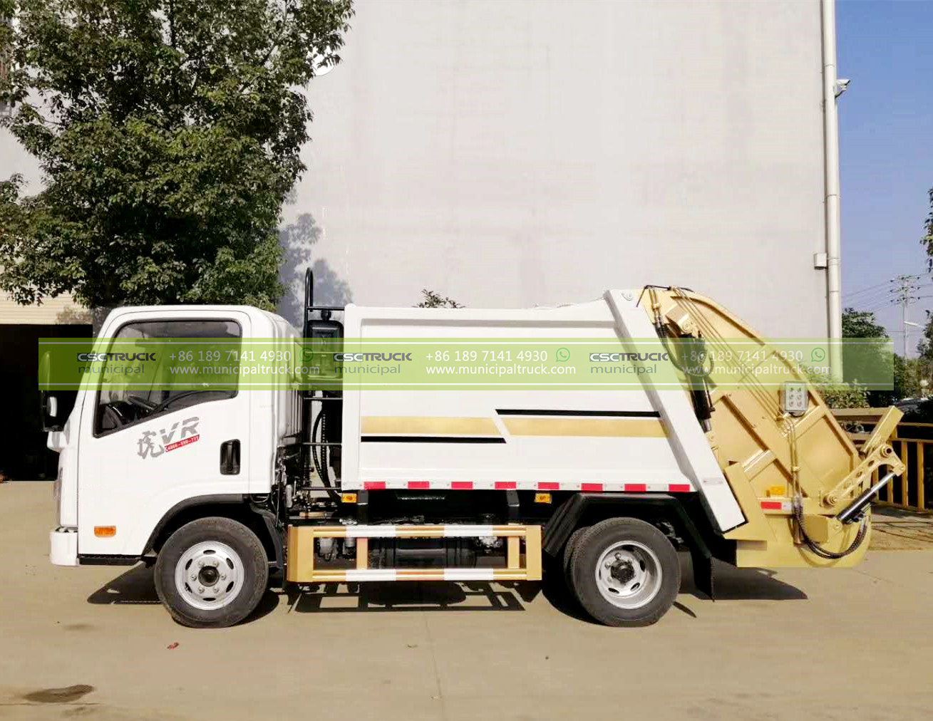 FAW 6T Small Trash PACK Truck Body FAW 6T Small Trash PACK Truck Body