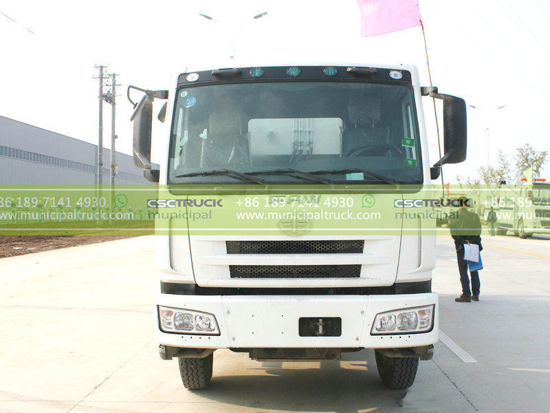 FAW 10CBM Compactor Garbage Truck Head FAW 10CBM Compactor Garbage Truck Head