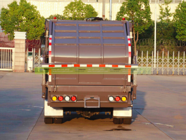 FAW Waste Compactor Recycling Truck Back Tank
