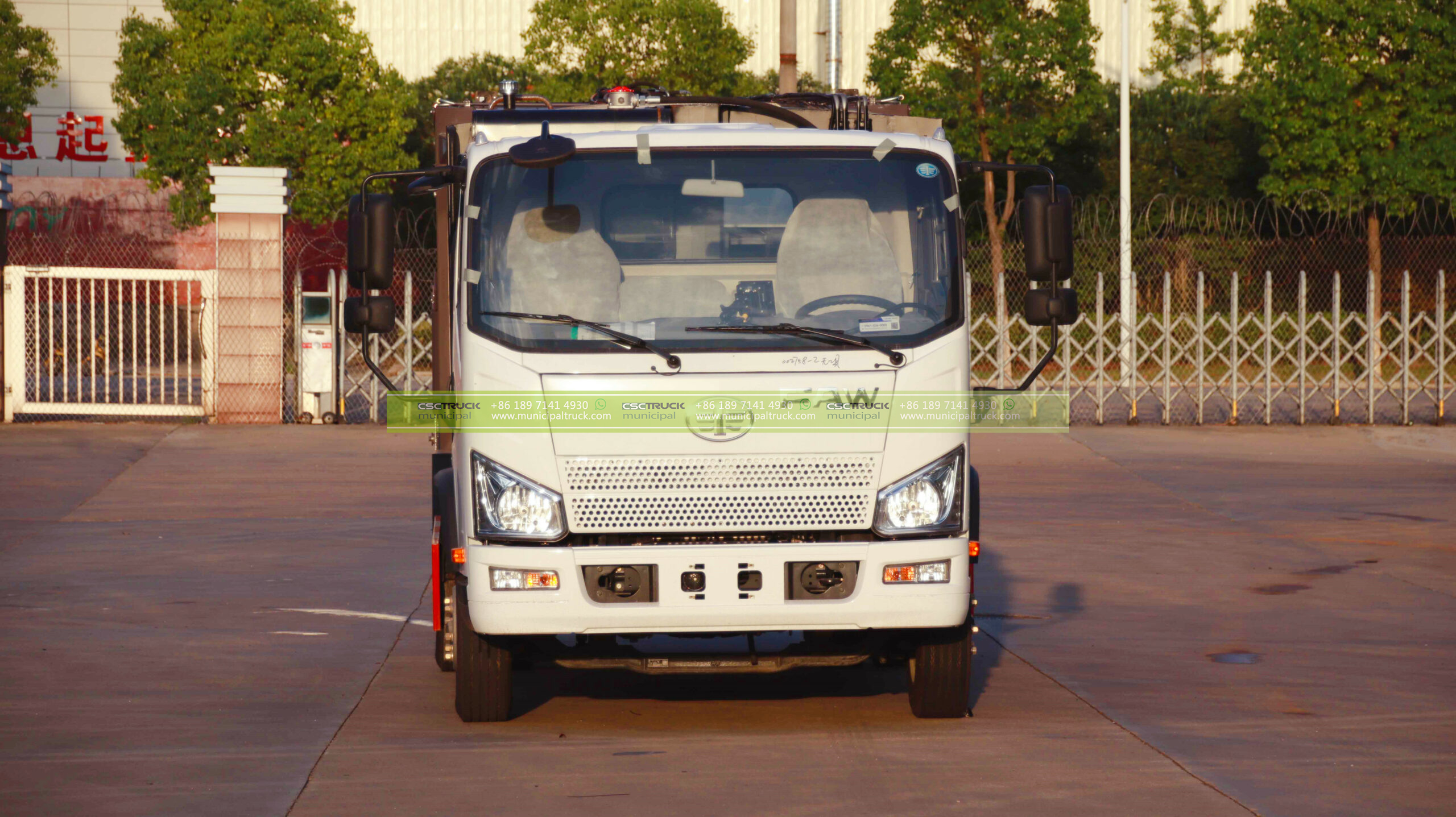 FAW Waste Compactor Recycling Truck Head FAW Waste Compactor Recycling Truck Head