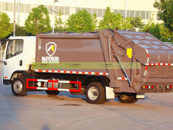 FAW Waste Compactor Recycling Truck Right Side