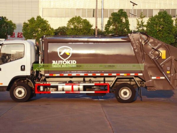 FAW Waste Compactor Recycling Truck Side Body