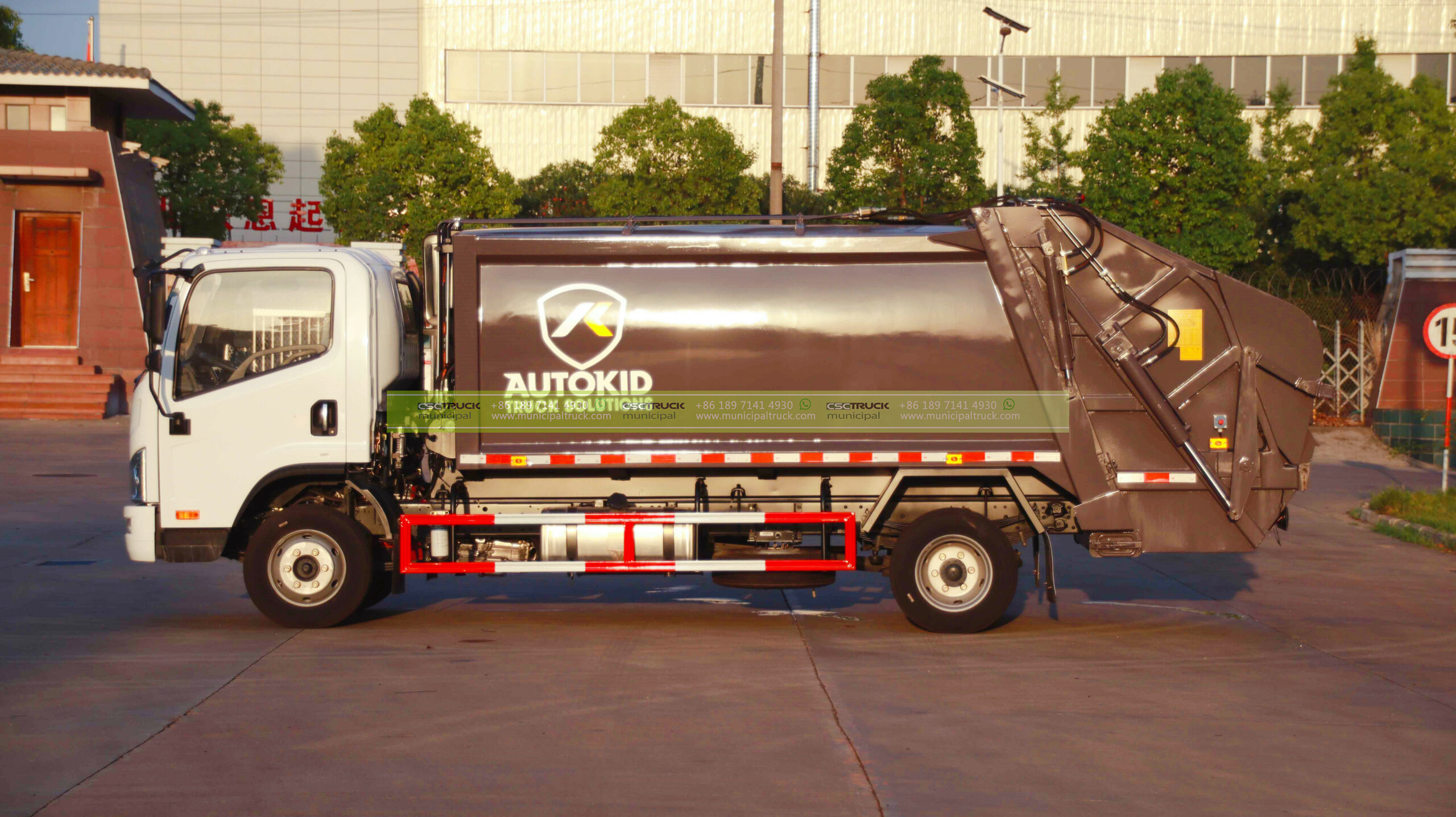 FAW Waste Compactor Recycling Truck Side Body FAW Waste Compactor Recycling Truck Side Body