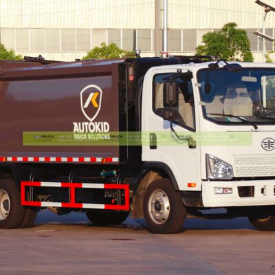 FAW Waste Compactor Recycling Truck