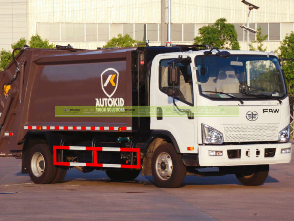 FAW Waste Compactor Recycling Truck