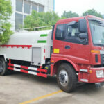 Guatemala City Invests in Aesthetics: Historic Center Maintained with New Road Sweeper Trucks FOTON AUMAN High Pressure Road Sweeper Truck