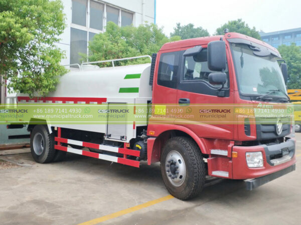 FOTON AUMAN High Pressure Road Sweeper Truck