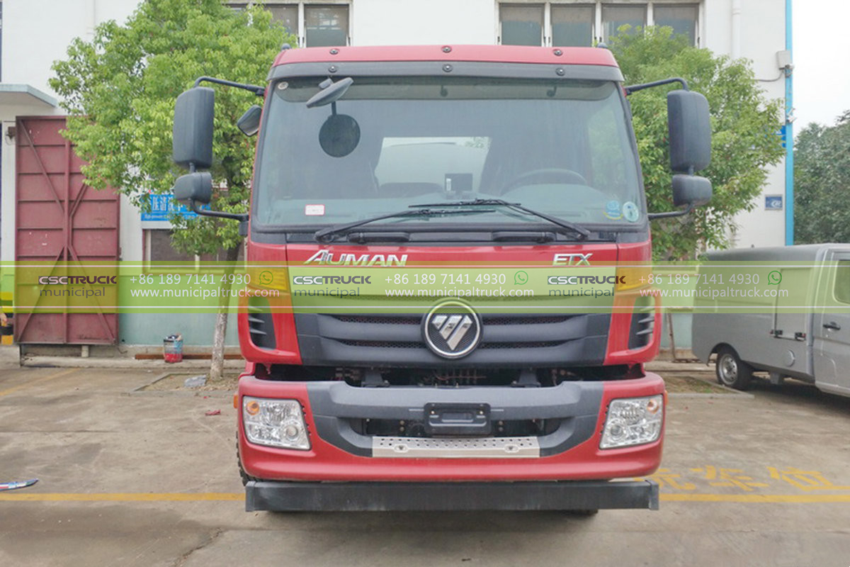 FOTON AUMAN High Pressure Road Sweeper Truck Head FOTON AUMAN High Pressure Road Sweeper Truck Head