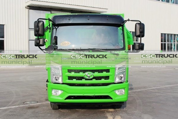 Illustration of Fengchi Small Garbage Truck Head