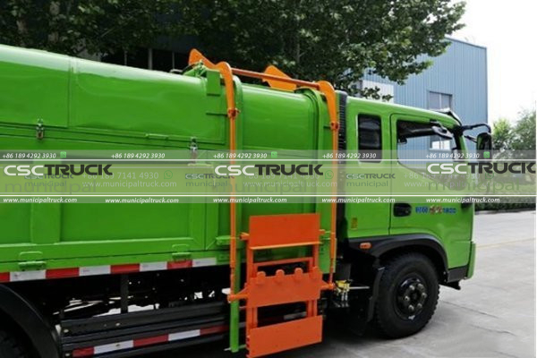 Illustration of Fengchi Small Garbage Truck Lifter