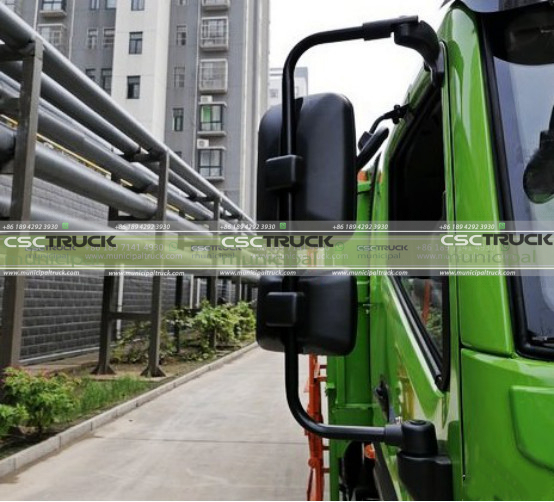 Illustration of Fengchi Small Garbage Truck Rear View Mirror