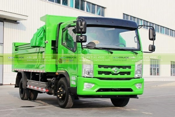 Illustration of Fengchi Small Garbage Truck