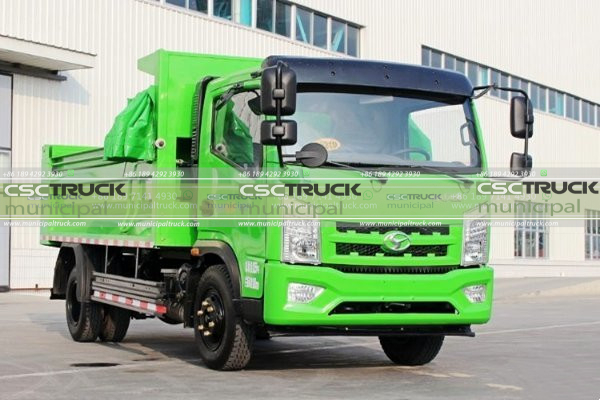 Illustration of Fengchi Small Garbage Truck