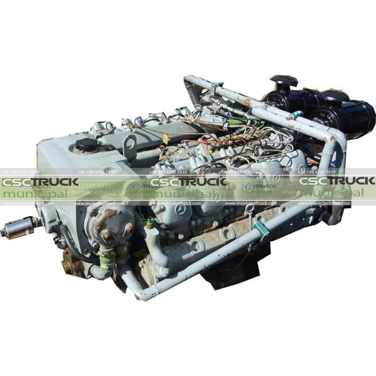 NG80 Classic Benz Truck's V10 engine 8-wheel all-wheel drive