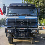 Classic Vintage Truck Chassis for Garbage Truck - Mercedes Benz NG80 NG80 Truck unique cab shape