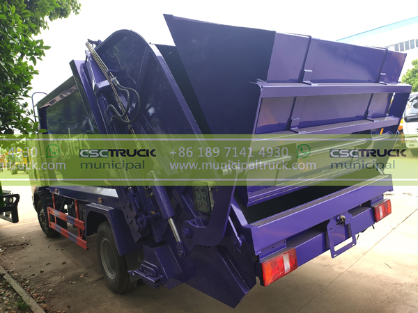 SINOTRUK 5CBM Refuse Compactor Truck Body SINOTRUK 5CBM Refuse Compactor Truck Body