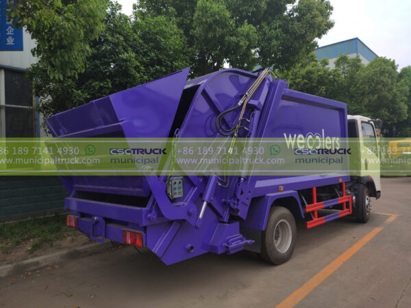 SINOTRUK 5CBM Refuse Compactor Truck Container