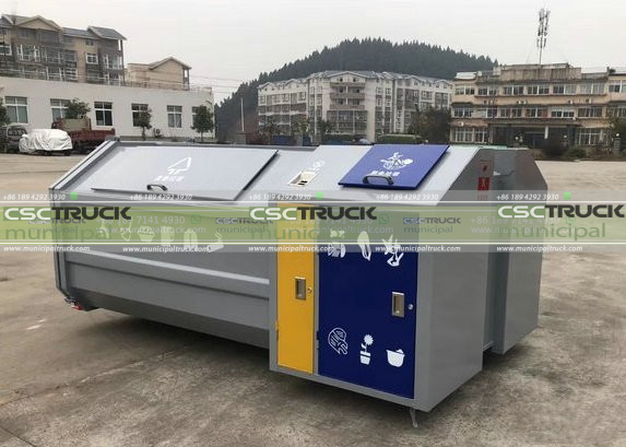 Hook Loader and Rear Loader Combined Garbage Truck - CSCTRUCK Municipal ...