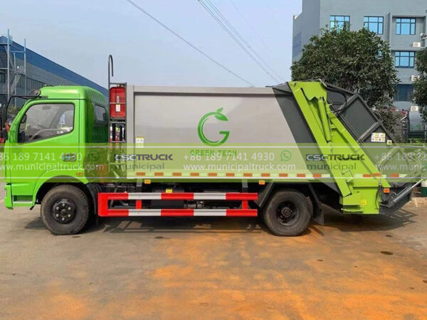 DONGFENG 10CBM Rear Loader Waste Truck Body