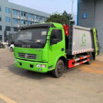 MunicipalTruck.com Delivers 25 Garbage Trucks to Improve Environmental Development in Mexico DONGFENG 10CBM Rear Loader Waste Truck Head