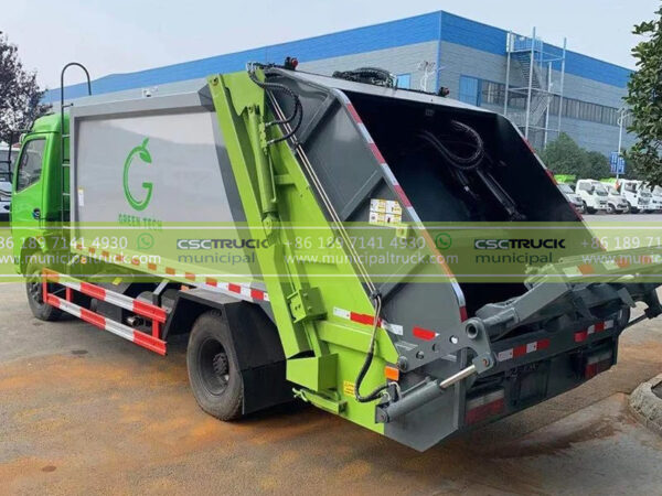 DONGFENG 10CBM Rear Loader Waste Truck Loader
