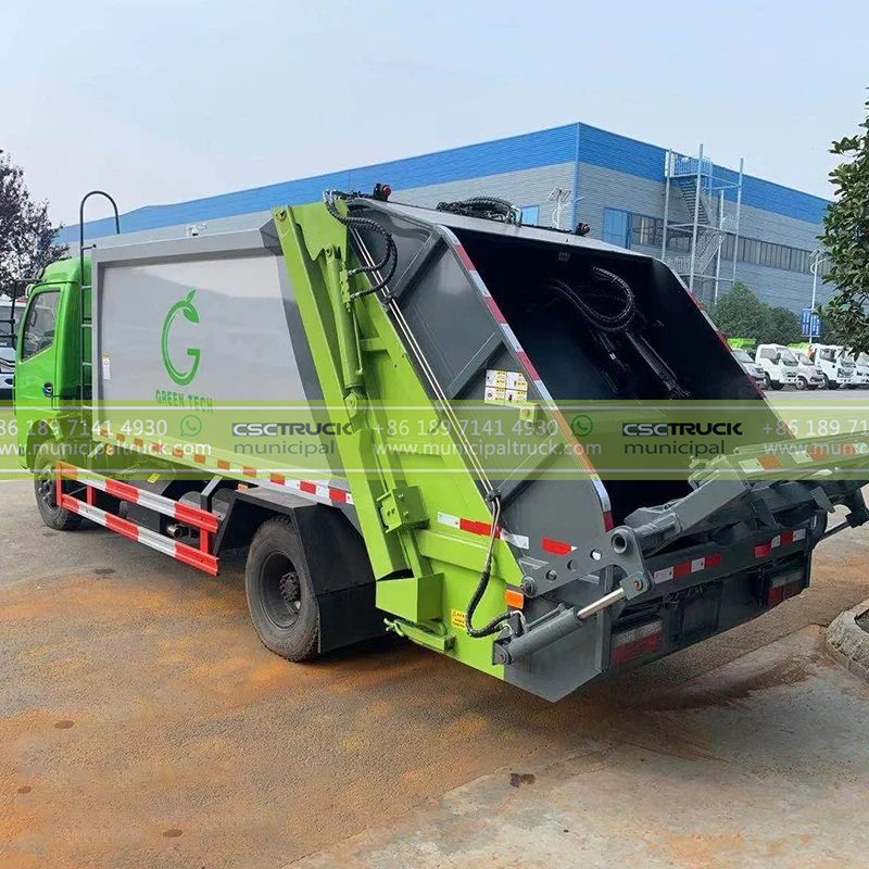 DONGFENG 10CBM Rear Loader Waste Truck Loader DONGFENG 10CBM Rear Loader Waste Truck Loader