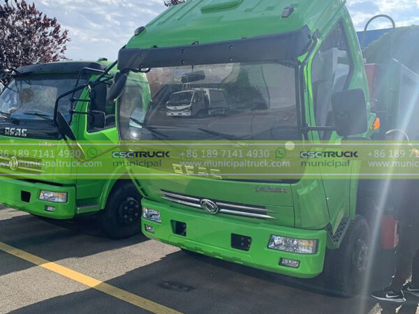 DONGFENG 10CBM Rear Loader Waste Truck Rest