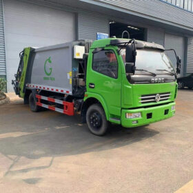 DONGFENG 10CBM Rear Loader Waste Truck Side View