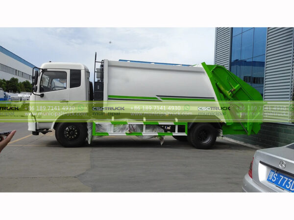 DONGFENG 12CBM Rear Loader Garbage Truck Body